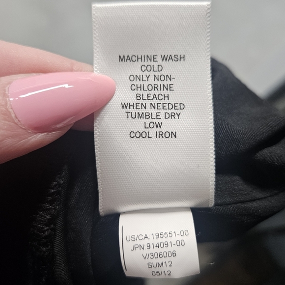 0005 Banana Republic Sleeveless Dress Purple Black Party Office Workwear Size 4 - Picture 10 of 14